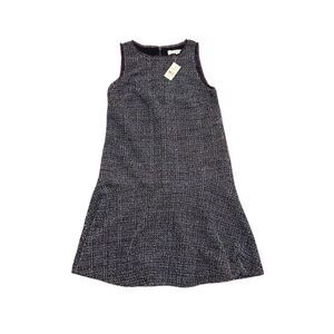 LOFT Women's Tweed Flippy Dress XSP Multicolor Sleeveless‎ Casual
